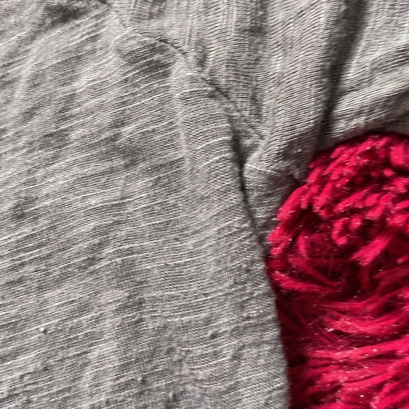 Poof grey long-sleeve sheer shirt - Picture 8 of 16